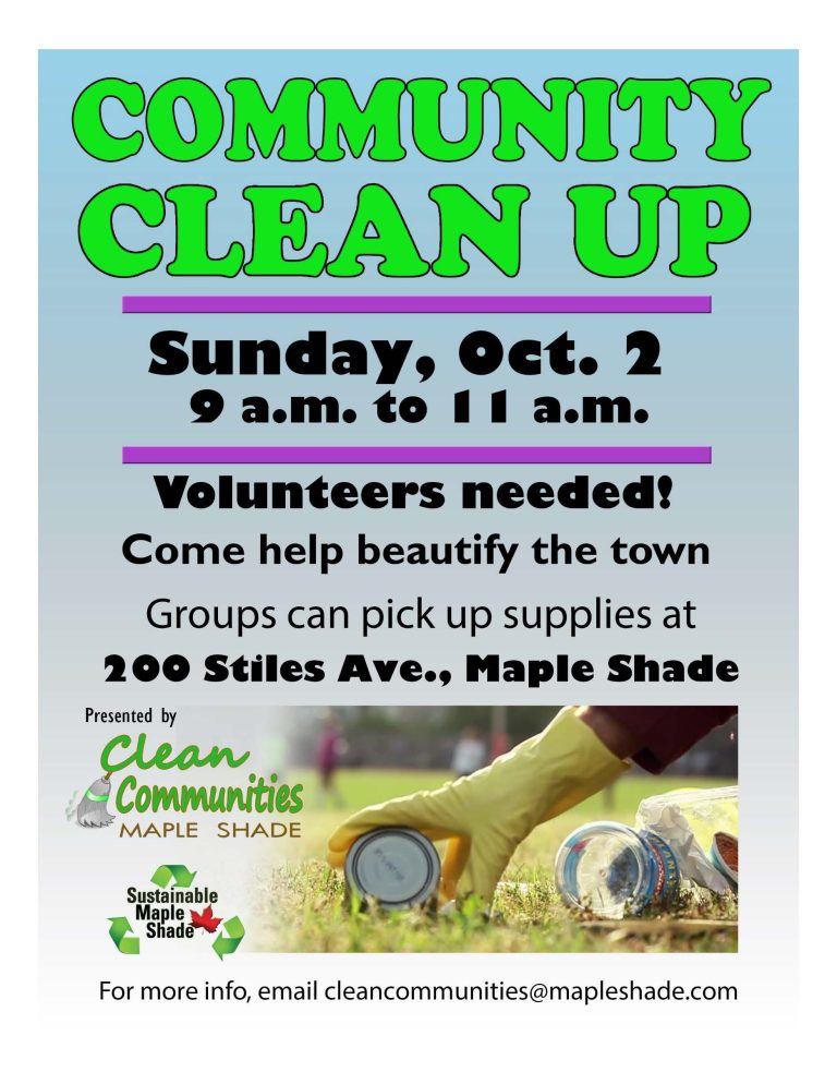 Clean Communities – Maple Shade Township