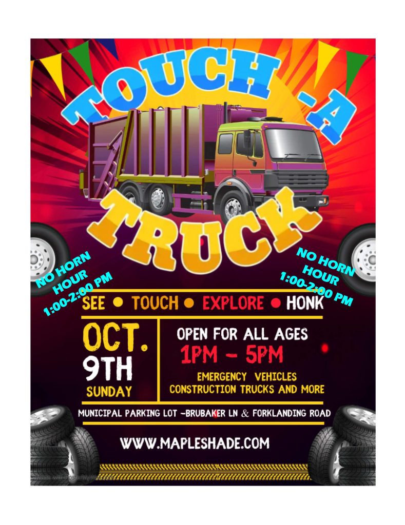 Touch-a-Truck – Maple Shade Township