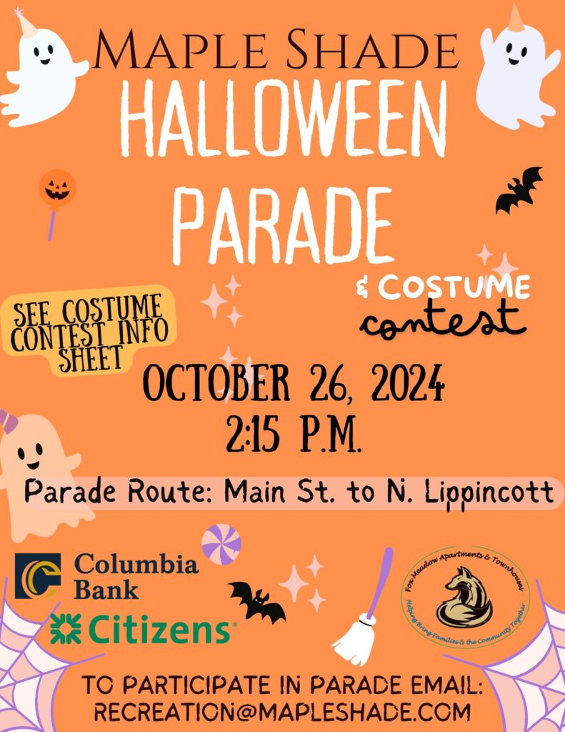 Halloween Parade – Maple Shade Township